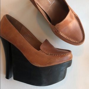 Jeffrey Campbell Platform Loafers